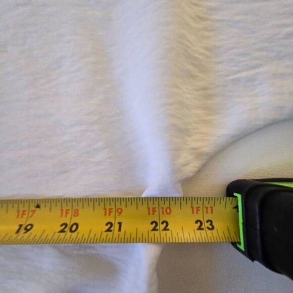 Clara Sun Woo Womens High-Low Hem Short Sleeve Pullover Tunic Top White Small - Picture 7 of 10